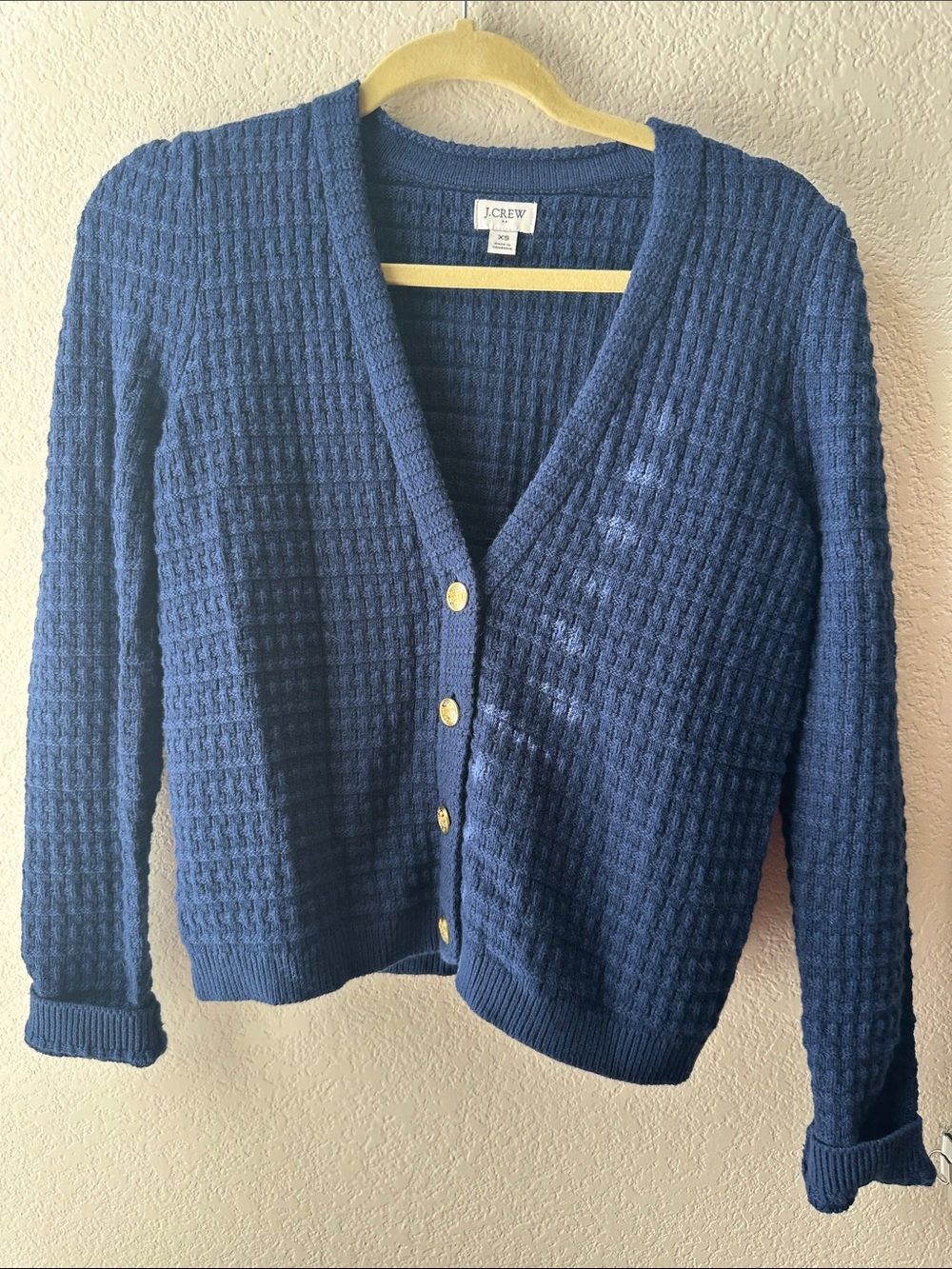 J. Crew Women’s Textured Cardigan Sweater